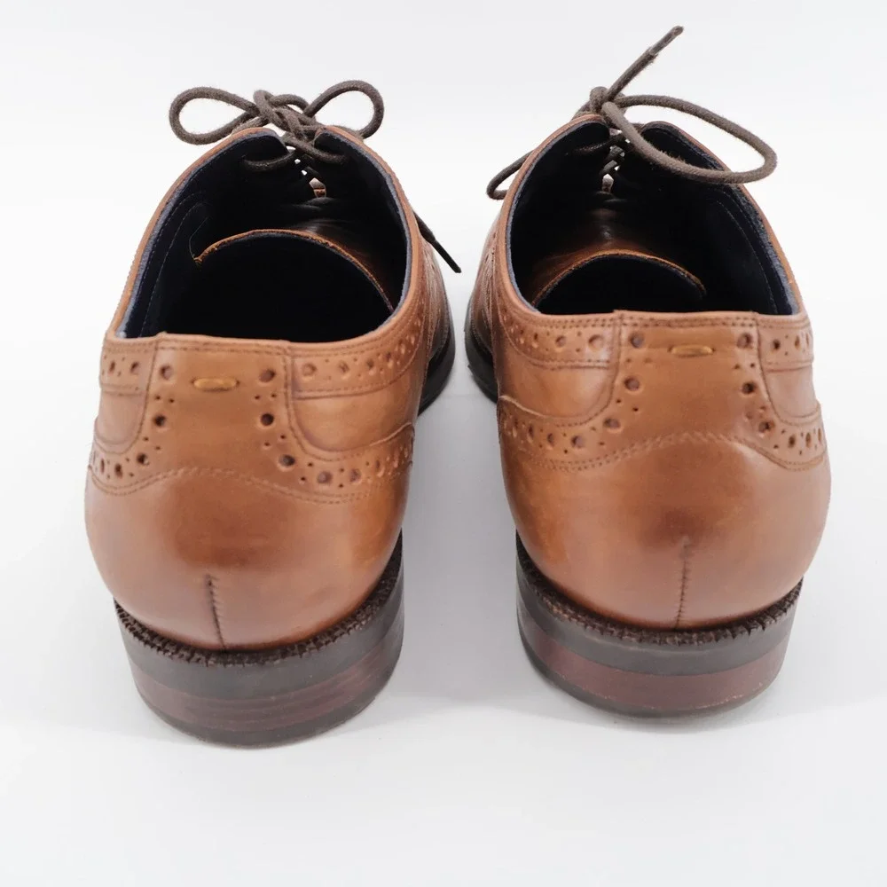 Cole Haan Grand 360 Wingtip Oxford Tan Mens Size‎ 9 M C29999 Dress Shoes